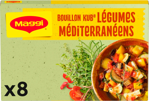 Bouillon Kub Légumes Méditerranéens Maggi