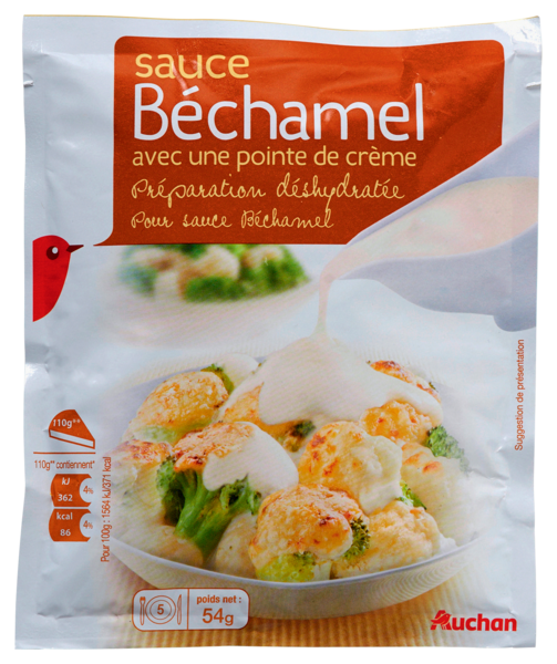 Sauce Béchamel Auchan