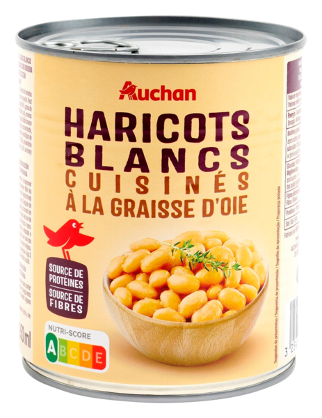 Haricots Blancs Auchan