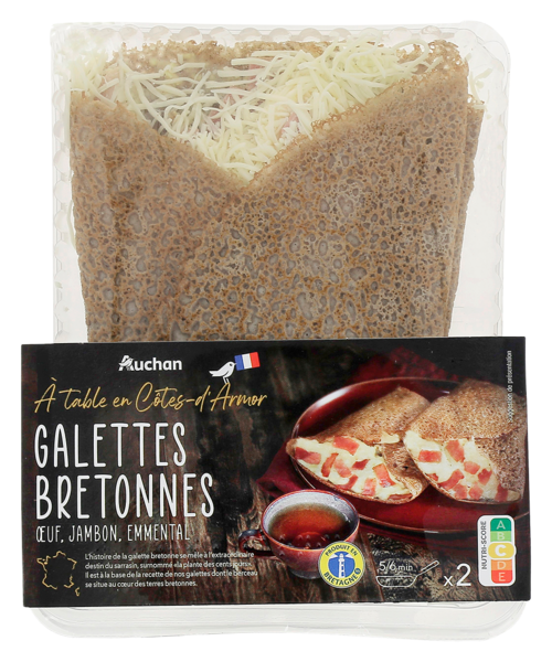 Galettes Bretonnes Auchan À Table En France