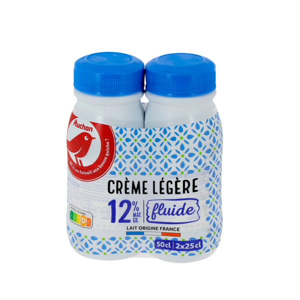 Crème Fluide Légère Auchan