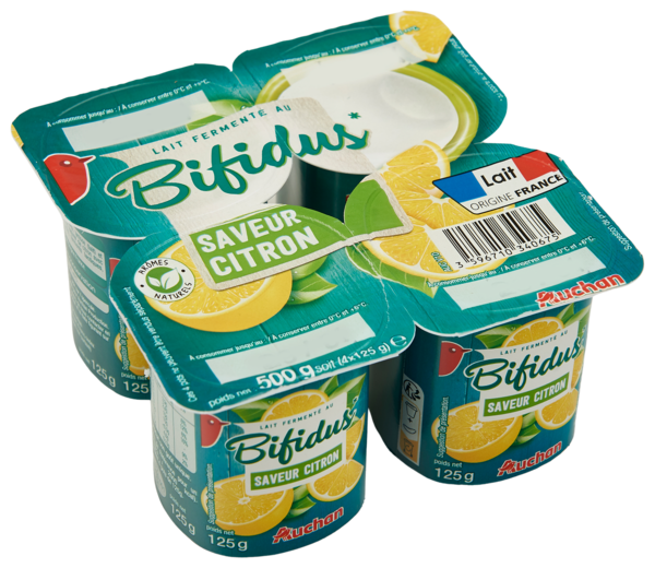 Bifidus Citron Auchan