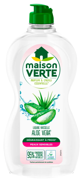 Liquide Vaisselle À L'aloe Vera Maison Verte