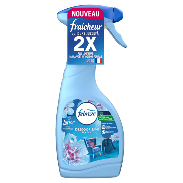 Spray Désodorisant Textile Éveil Printanier Febreze