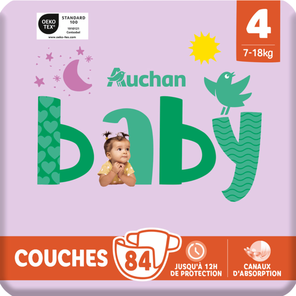 Couches Auchan Baby