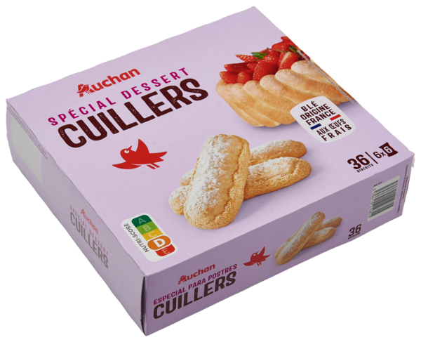 Biscuits Cuillers Auchan 