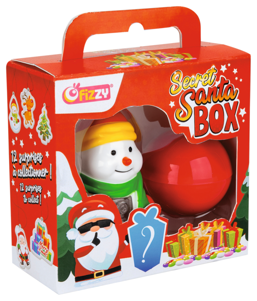 Secret Santa Box Bonhomme De Neige