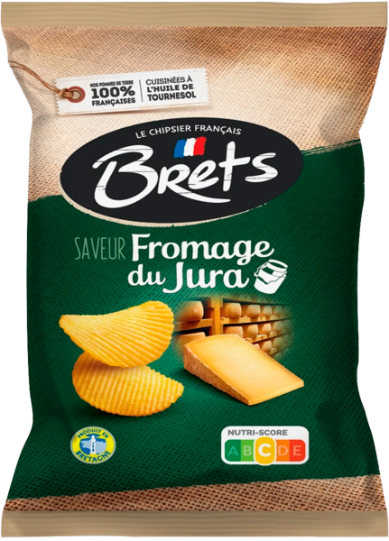 Chips Saveur Fromage Du Jura Bret's