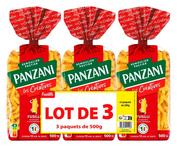 Pâtes Créatives Fusilli Panzani