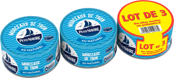 Thon En Morceaux Naturel Petit Navire