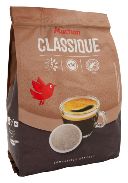 Café En Dosettes Classique Auchan