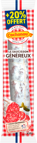 Saucisson Sec Le Généreux Cochonou