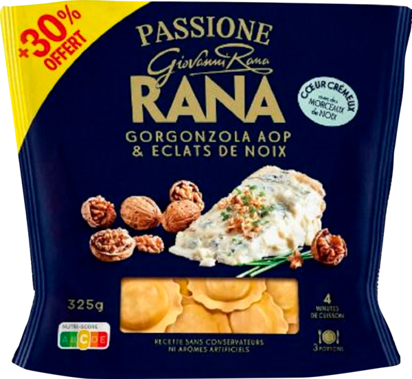 Girasoli Gorgonzola Et Éclats De Noix Rana