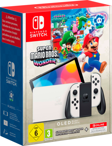 La Console Nintendo Switch Oled Super Mario Bros Wonder