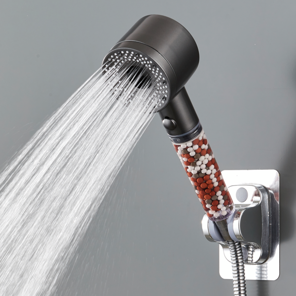 Pommeau De Douche 5 Jets Gris