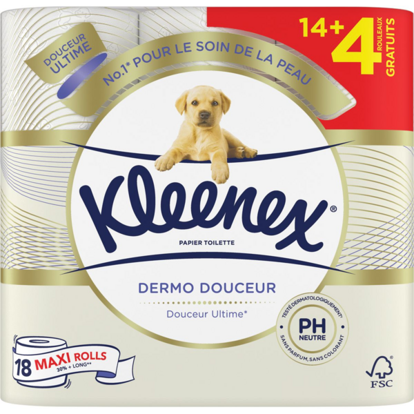 Papier Toilette Dermo Douceur Kleenex