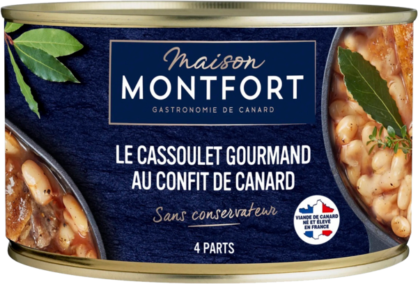 Cassoulet Gourmand Confit De Canard Maison Monfort