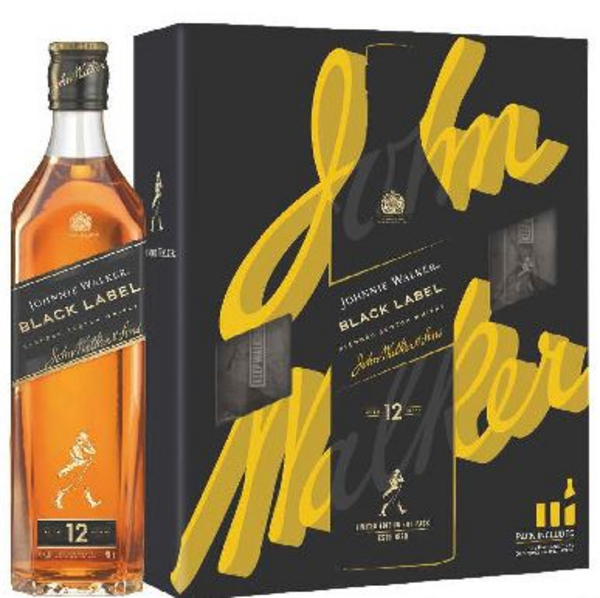 Coffret Whisky Johnnie Walker Black Label