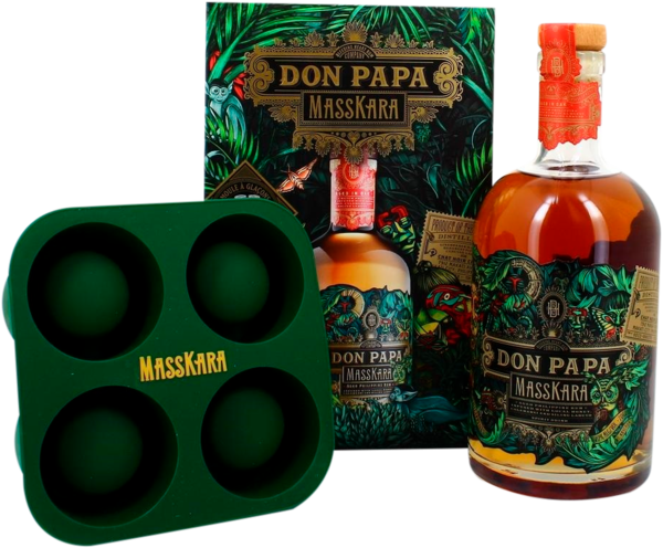 Coffret Rhum Don Papa Masskara