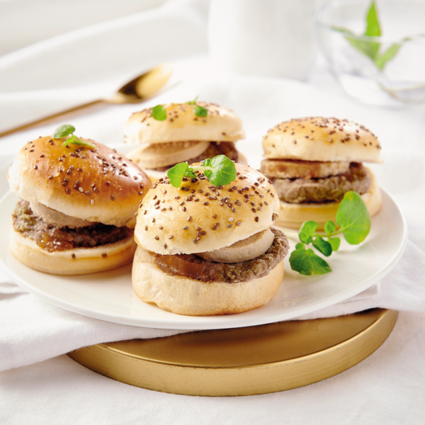 12 Mini-Burgers Boeuf Façon Rossini 