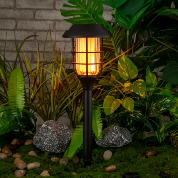 Torche Solaire Led H.43 Cm Auchan Design prix bas : le décor est planté