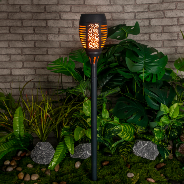 Torche Solaire Led H.50 Cm Auchan Design prix bas : le décor est planté