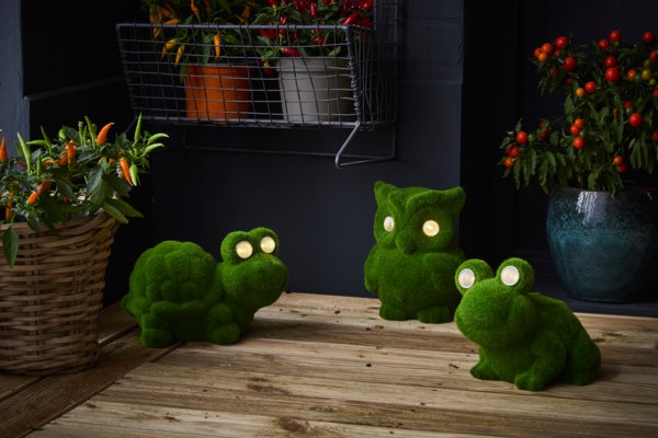 Animal Luminaire Solaire Led H.15 Cm Auchan Design prix bas : le décor est planté