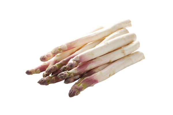 Asperges Blanches Violettes