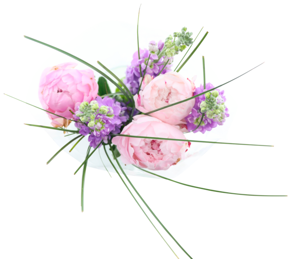 Bouquet Composé 3 Pivoines