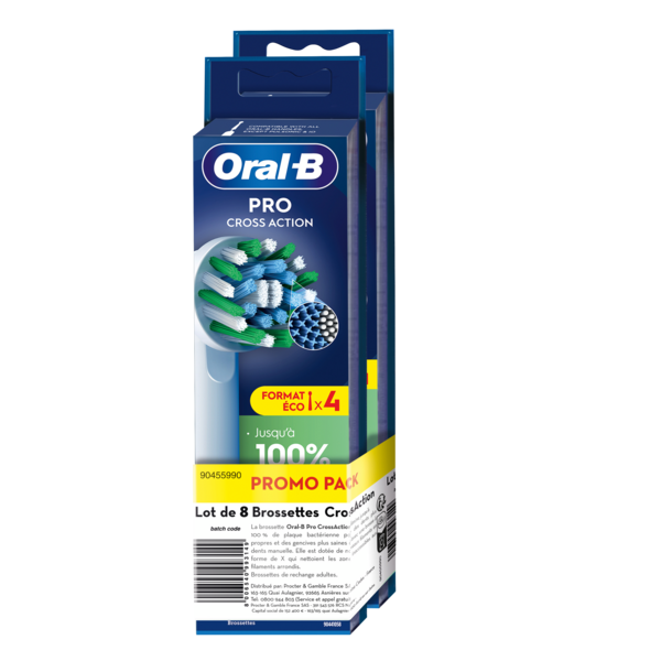 Brossettes Cross Action Oral B