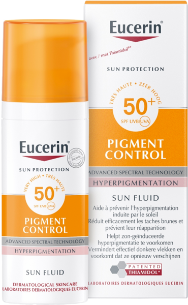 Eucerin Sun Protection Visage Pigment Control Fluid Spf50 Anti-Tâches