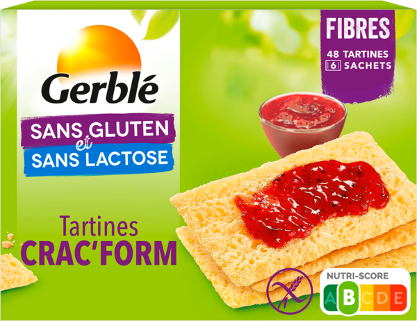 68% De Remise Immédiate Sur Le 2Ème Au Choix Sur La Gamme Gerblé Sans Gluten