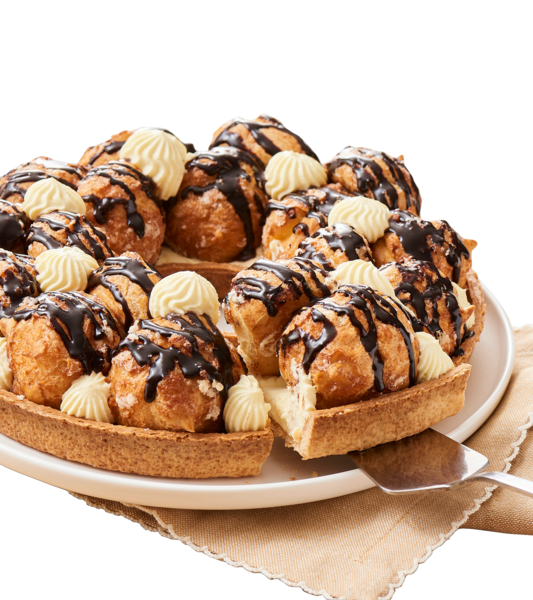 Tarte Couronne De Profiteroles
