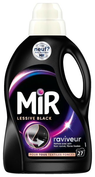 Lessive Liquide Raviveur Noir Et Foncés Mir