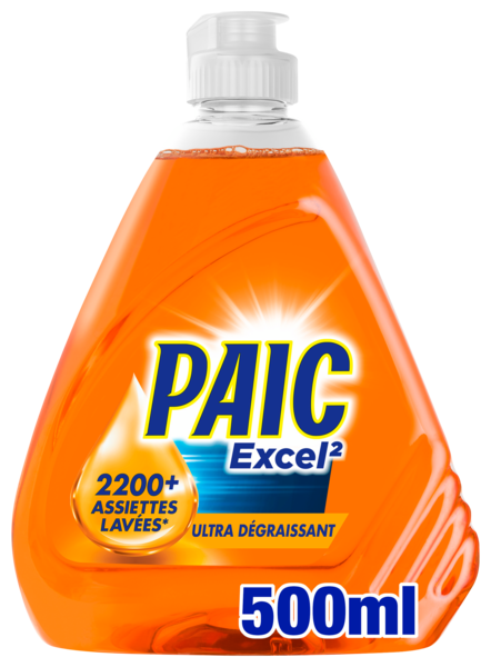 Liquide Vaisselle Paic Excel2 Ultra Dégraissant Paic