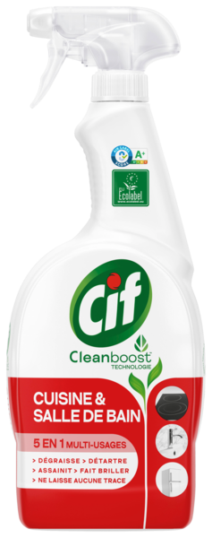 Spray Nettoyant Cuisine Et Salle De Bain Cif