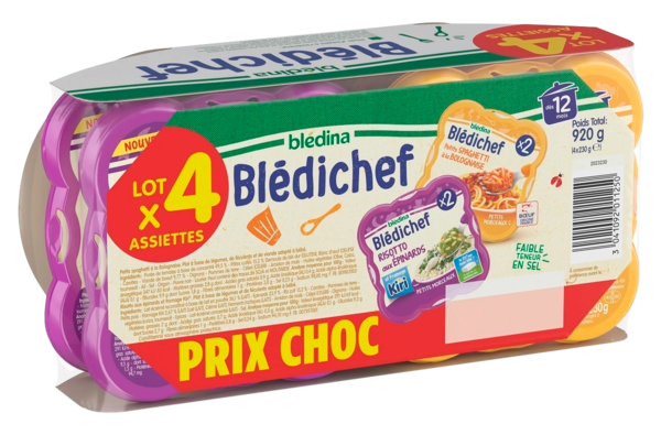 Assiettes Blédichef Blédina 