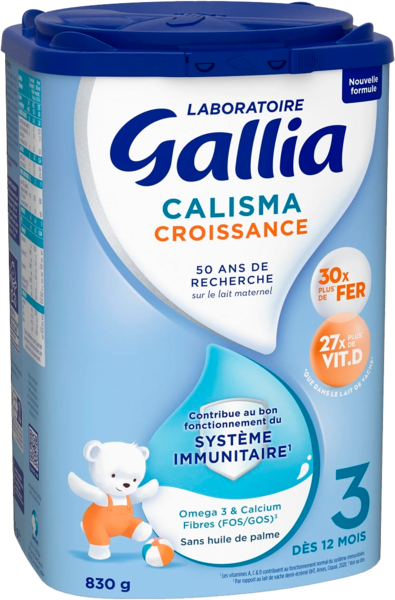 Calisma Croissance 3 Laboratoire Gallia