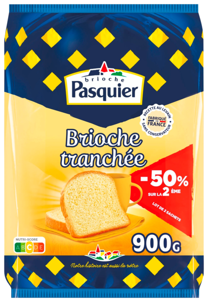 Brioche Tranchée Pasquier