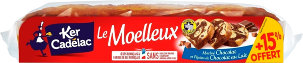 Moelleux Marbré Chocolat Et Pépites De Chocolat Au Lait Ker Cadelac