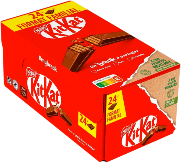 Barres Chocolat Kitkat