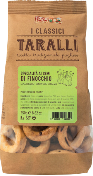 Taralli Au Fenouil Puglia Sapori