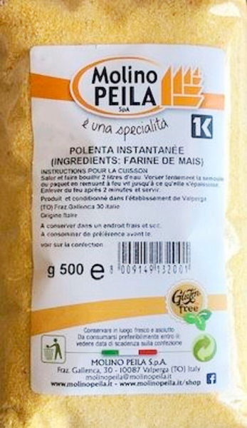 Polenta Instantanée Molino Peila