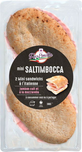 Mini Sandwich Saltimbocca Jambon Cuit Et Mozzarella Fioremilia