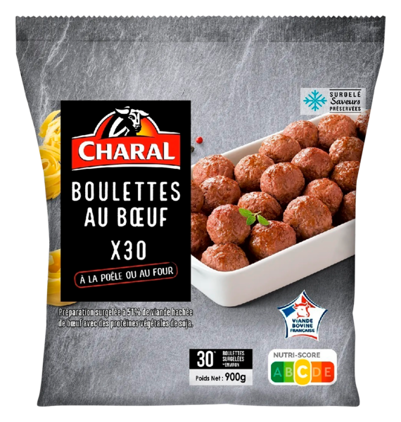 Boulettes Au Bœuf Surgelés Charal 