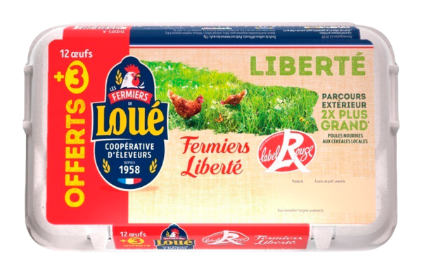 Oeufs Fermiers Label Rouge Loué