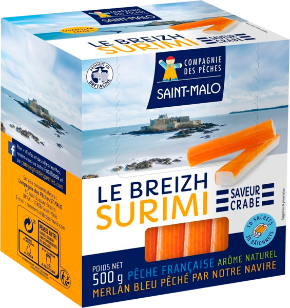 Le Breizh Surimi Compagnie Des Pêches De Saint-Malo