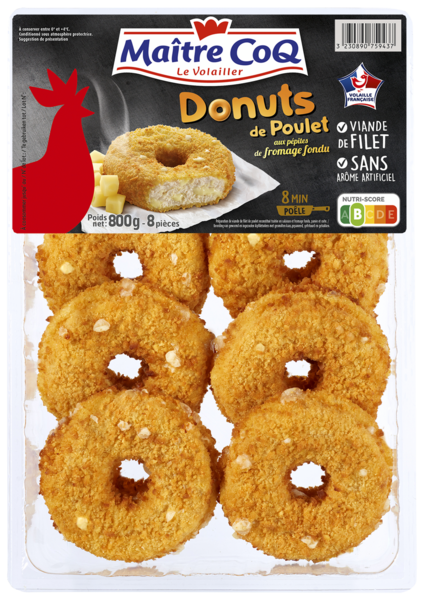 Donuts De Poulet Au Fromage Maître Coq