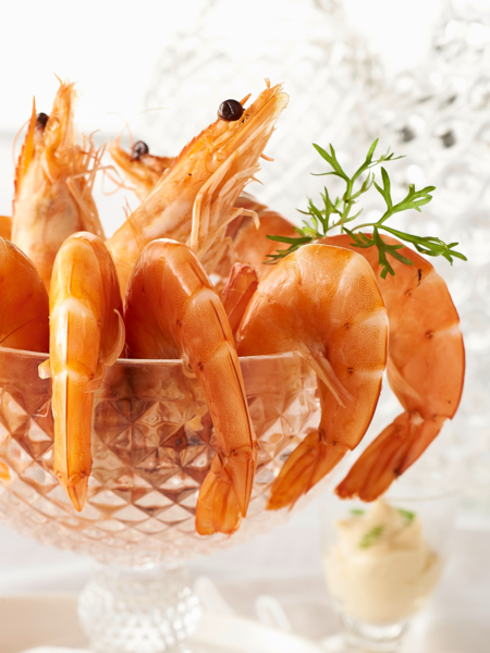Crevettes Entières Cuites Réfrigérées