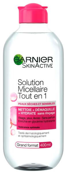 Solution Micellaire Tout En 1 Garnier Skinactive 
